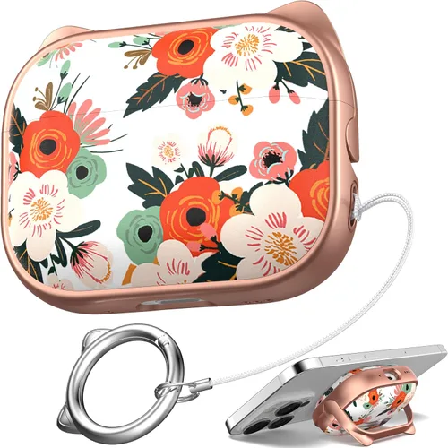 Vista 11 de Funda para Estuche de Airpods Pro de 2ª/1ª Generación, Compatible con Estuche de Airpods Pro de 2ª Gen Puerto de Carga USB C, Funda Suave