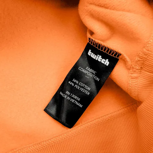 Vista 7 de Twitch Sudadera con capucha de forro polar