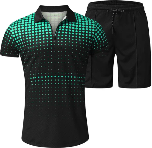 Vista 2 de Aipengry Conjunto Deportivo para hombre, ropa de diseñador para hombre, conjunto de jogging, overoles de talla grande para hombre, conjuntos
