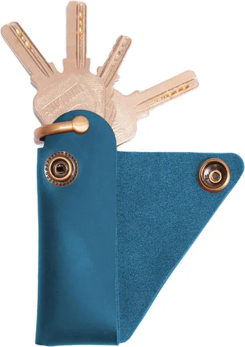 Vista 13 de Leather Key Fob, Key Organizer, Leather Key Case