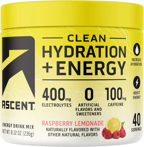 Vista 8 de Ascent Hidratación de Cítricos Plus Energía, 8.17 OZ