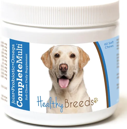 Vista 327 de Healthy Breeds Affenpinscher todo en uno multivitamínico suave masticable 60