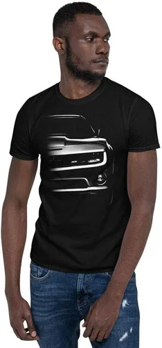 Vista 6 de Chevy Camaro SS - Camiseta de algodón para hombre con diseño de autos de carreras
