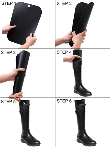 Vista 4 de Ruisita 10 piezas (5 pares) para botas moldeadoras de botas, soporte alto para mujeres y hombres..