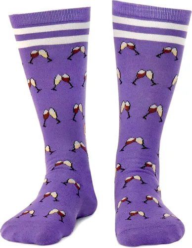 Vista 3 de Saucey Socks If You Can Read This Please Bring Me Coffee, Beer, Wine, Socks Men Women Luxury Cotton, Great Gift