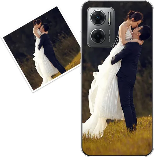 Vista 292 de Funda personalizada compatible con Oppo A1 Pro, fundas de teléfono personalizadas con imagen de foto, imagen de texto, cubierta transparente