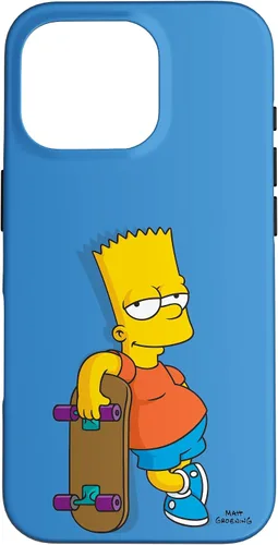 Vista 20 de The Simpsons Bart Simpson - Carcasa para iPhone 17, color azul cielo