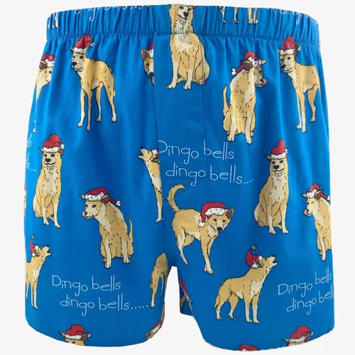 Vista 18 de ROCK ATOLL Calzoncillos tipo bóxer de algodón con estampado novedoso y brillante para hombre Estampado Afrutado Negro