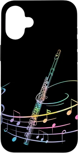 Vista 23 de Classical Music For Flutist Orchestra Flute Case for iPhone 16