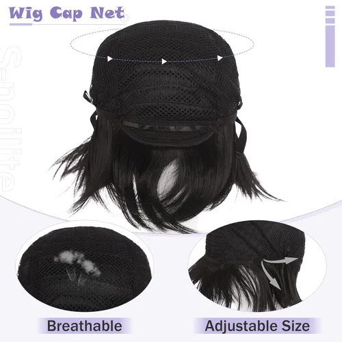 Vista 6 de Pelucas de pelo sintético lacio, corto y esponjoso. Para fiestas de cosplay, anime peluca con pelo despeinado y puntiagudo, para hombre y mujer
