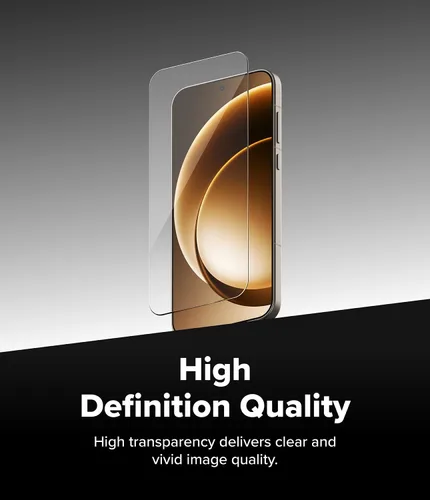 Vista 6 de Ringke Paquete de 2 protectores de pantalla para OnePlus 15, vidrio templado de fácil deslizamiento [súper fácil de instalar], compatible