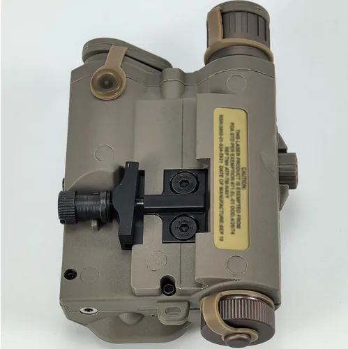 Vista 9 de PEQ Caja de batería con linterna LED y mira roja para AEG GBB CQB