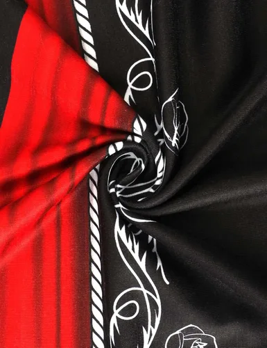 Vista 5 de Funny World Camisetas de mariachi para hombre, disfraz de fiesta mexicana de manga corta