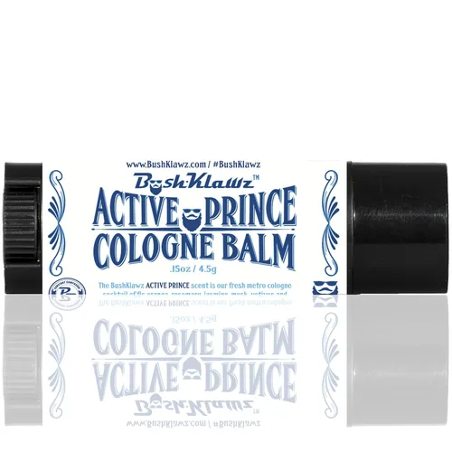 Vista 2 de Bálsamo de colonia sólida de viaje Active Prince con aroma refrescante Metro para hombres activos, sin alcohol