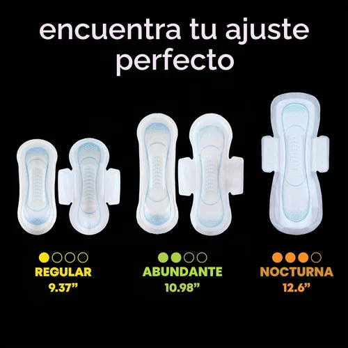 Vista 3 de U by Kotex Toallas con Alas, Clean & Secure, Ultra Delgadas, Absorción Intensa, 44 Unidades (El Empaque Puede Variar)