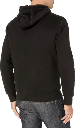Vista 3 de Tienda Essentials - Sudadera con capucha y con forro de sherpa para hombre