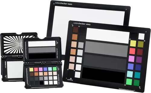 Vista 5 de Calibrite ColorChecker Video Color Target w/White Balance Reference for Video Production, Vectorscope and Waveform Optimized Layout with Skin Tones