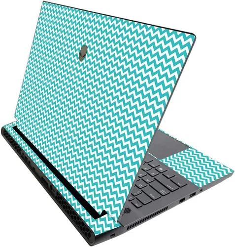 Vista 550 de MightySkins - Skin brillante con purpurina para Alienware M17 R3 (2020) y M17 R4 (2021) - Diversión de los años 90 Acabado duradero con purpurina