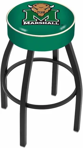 Vista 33 de The Holland Bar Stool Company L8B1-4 Georgia Tech - Taburete giratorio con base antiarrugas, color negro