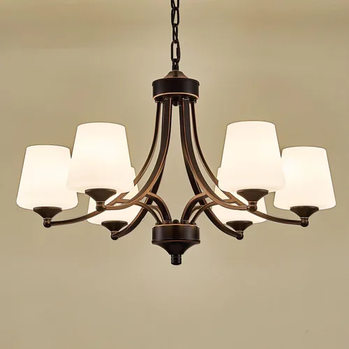 Vista 18 de Lámpara de comedor de níquel cepillado, moderna lámpara plateada con vidrio esmerilado, 3 luces de metal para isla de cocina, lámparas colgantes E26