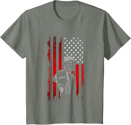 Vista 65 de Camiseta de fútbol americano, Negro