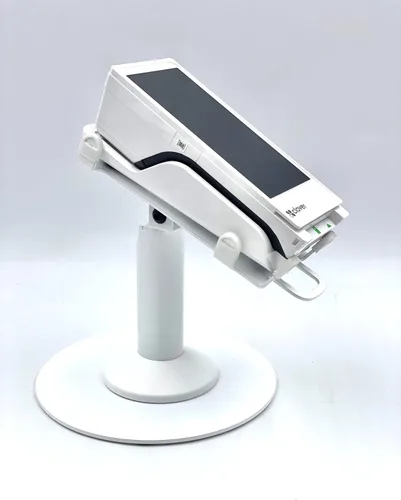 Vista 2 de Clover Flex 3 / Flex 4 Base de carga independiente con placa redonda, diseñado para sostener la base de carga con el terminal