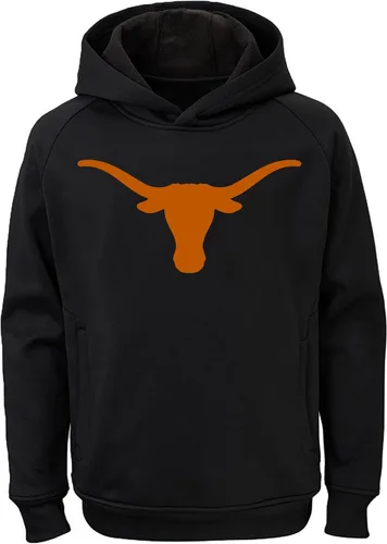 Vista 7 de NCAA Youth 8-20 Team Color Performance Primary Logo Sudadera con capucha Aburn Tigers Armada