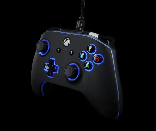 Vista 9 de PowerA Spectra Enhanced Illuminated Wired Controller for Xbox One, gamepad, wired video game controller, gaming controller, Xbox One, works with