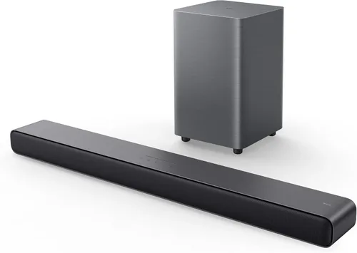 Vista 9 de TCL S45H Clase S, barra de sonido de 2.0 canales con Dolby Atmos, DTS Virtual:X, transmisión de música Bluetooth y calibración automática