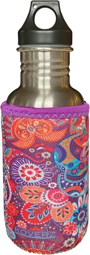 Vista 31 de Funda de neopreno para botella de agua Koverz, funda de neopreno, se ajusta a botellas de agua de 24-30 oz, lavable y reutilizable, tamaño grande