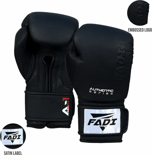 Vista 7 de Guantes de boxeo A1 Pro – Guantes de entrenamiento de piel de vaca auténtica para hombres y mujeres Ideal para boxeo, Muay Thai, kickboxing, MMA