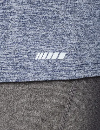 Vista 24 de Amazon Essentials Camiseta de manga corta con cuello redondo para mujer, de secado rápido, para entrenamiento, gimnasio, paquete múltiple