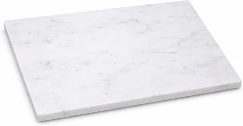 Vista 15 de Tabla de mármol blanco - Tabla de quesos Bandeja de madera de acacia para charcutería, queso, carnes, frutas, galletas Tabla de cortar, bandeja