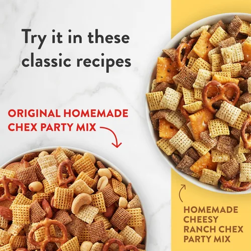 Vista 6 de Cereal de Trigo Chex, Ingrediente Casero para Mezcla Chex, 14 onzas