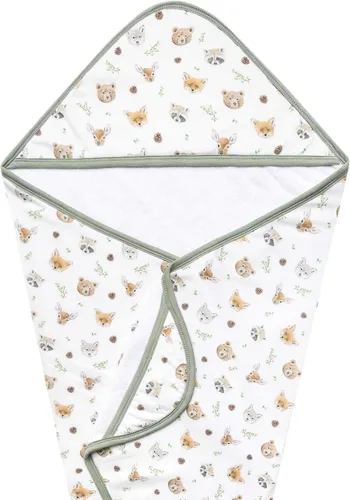 Vista 30 de Copper Pearl Toallas de baño con capucha, toallas de baño de tela de rizo de primera calidad con capucha, bolsillos y diseños geniales, ideales