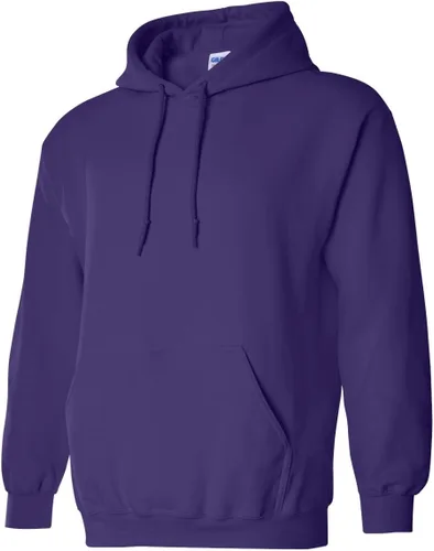 Vista 3 de Gildan Heavy Blend - Sudadera con capucha, Púrpura