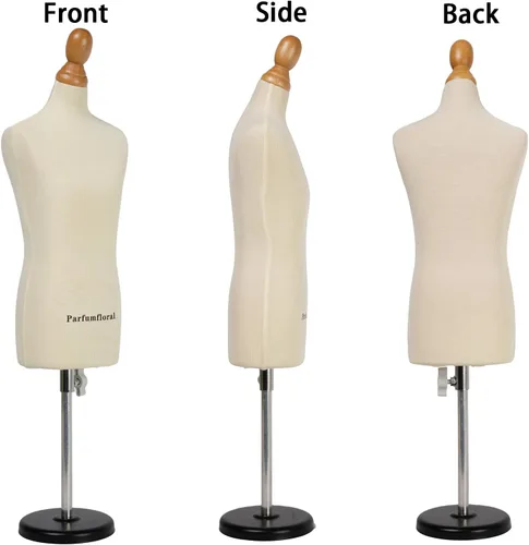 Vista 3 de Maniquí de forma de vestido masculino