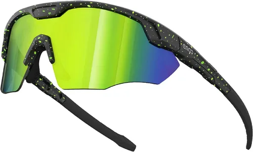 Vista 10 de Gafas de sol deportivas XL para hombres, béisbol, correr, ciclismo, voleibol, MTB, regalos de recreación al aire libre.