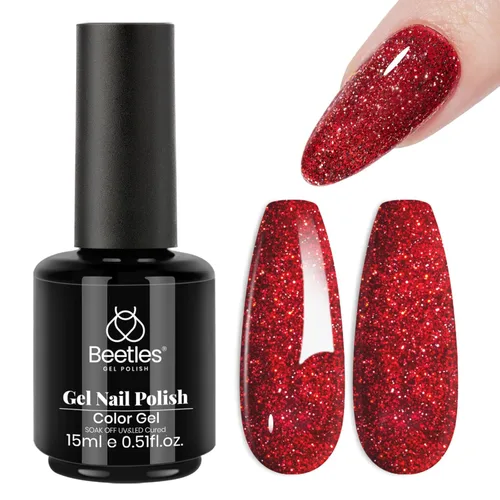 Vista 74 de Beetles - Esmalte de uñas en gel, 1 unidad de 0.5 onzas fluidas (15ml), extracción por remojo, arte de uñas, estética de manicura, bricolaje, curado
