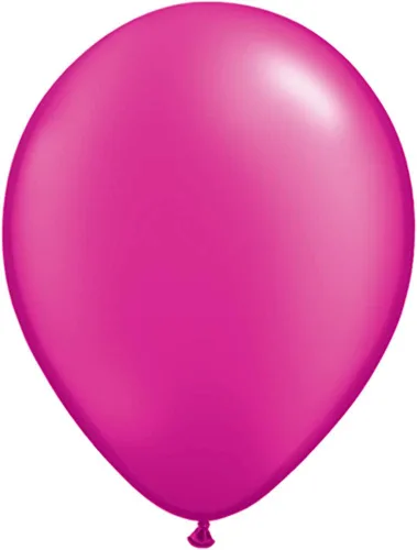 Vista 3 de Pioneer Balloon Company, globos de látex, 25 unidades, Diamante Transparente