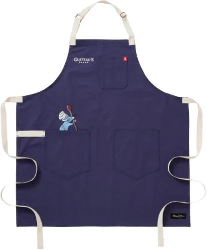 Vista 9 de hedley & bennett Delantal esencial - Delantal de chef profesional con bolsillos y correa ajustable para cocinar y asar a la parrilla Abulón Negro