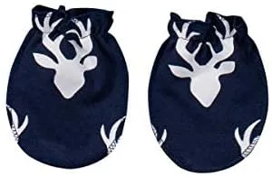 Vista 5 de bakjuno Conjunto de 5 piezas para recién nacido para bebé, ciervo, caza, baby shower, ropa infantil