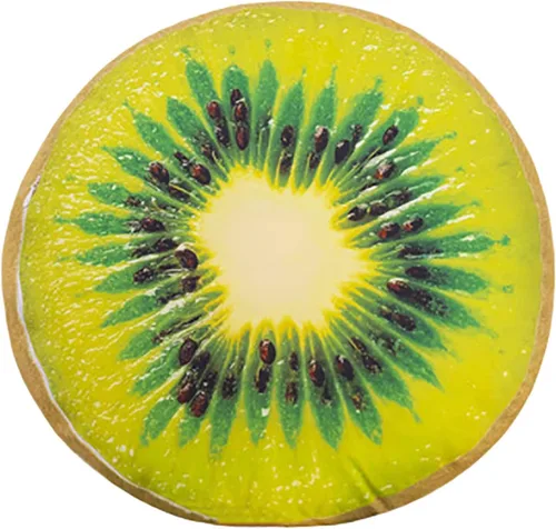 Vista 11 de Fruit Pillow Home - Cojín redondo con forma de cojín de felpa (13 pulgadas, marrón, estaca)