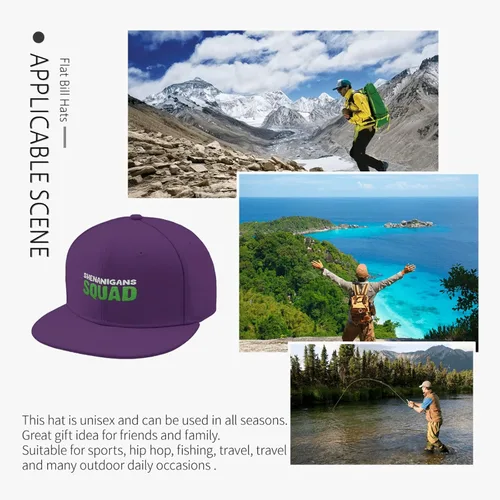 Vista 7 de Hats for Women Ash-Wednesday Sport Cap for Men's Cap Adjustable shenaniganss Squad Sun Hats