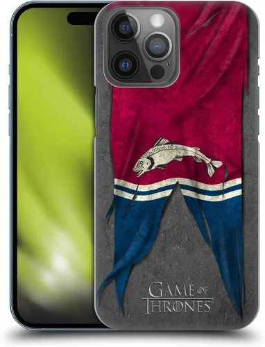Vista 17 de Head Case Designs Funda rígida con licencia oficial de HBO Juego de Tronos Arryn Sigil Flags compatible con Apple iPhone 14 Pro Max