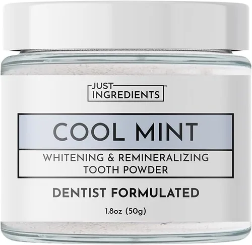Vista 9 de Polvo dental remineralizante – Cuidado oral sin flúor – Limpia y blanquea suavemente – Apoya dientes fuertes y aliento fresco – Vegano, sin