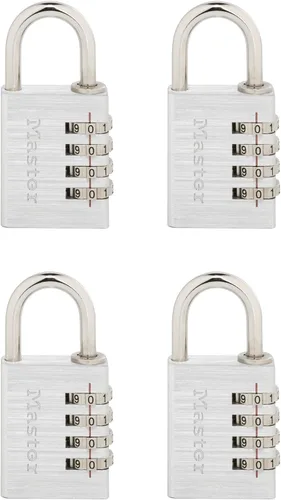 Vista 11 de Master Lock 643D Candado de combinación, establece tu propia combinación, 1 paquete, plateado