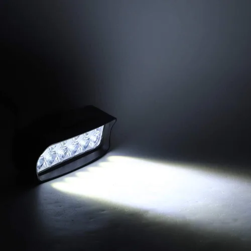 Vista 4 de Keenso Faro delantero, universal 12 V-100 V 1200 lm de alto brillo luz eléctrica bicicleta luces LED para motocicleta, bicicleta eléctrica, triciclo
