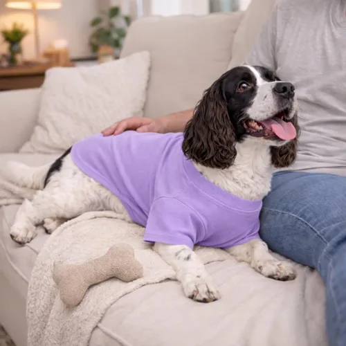 Vista 31 de Lovelonglong 2019 - Ropa para mascotas, Disfraces para Perro, Ropa Camisetas en blanco para Perros Grande Medianos Pequeños 100% Algodón 18