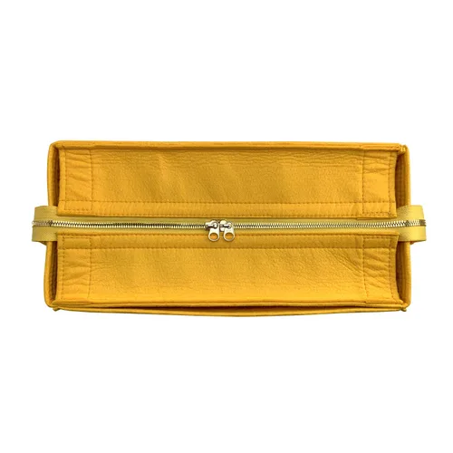 Vista 5 de Bag Organizer for Dior Book Tote Medium [Fixed Zipper Top Cover] - Premium Felt (Handmade/20 Colors)